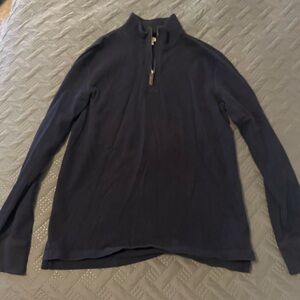 Crewcut j crew Navy Half-Zip Sweater size 14